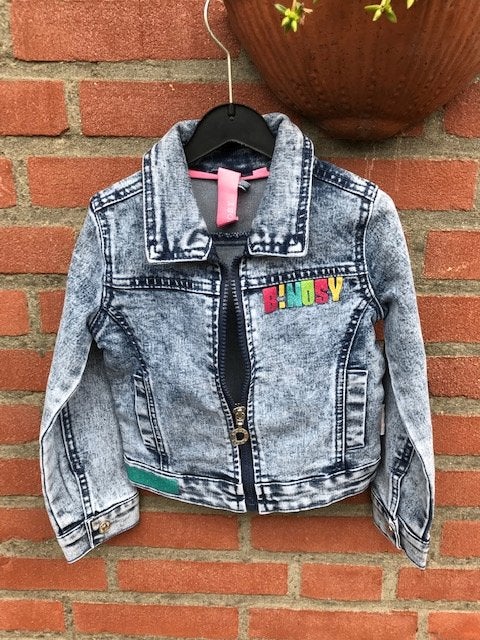 B. Nosy spijkerjasje NIEUW maat 98 /104, Kinderen en Baby's, Kinderkleding | Maat 104, B.Nosy, Meisje, Nieuw, Ophalen of Verzenden