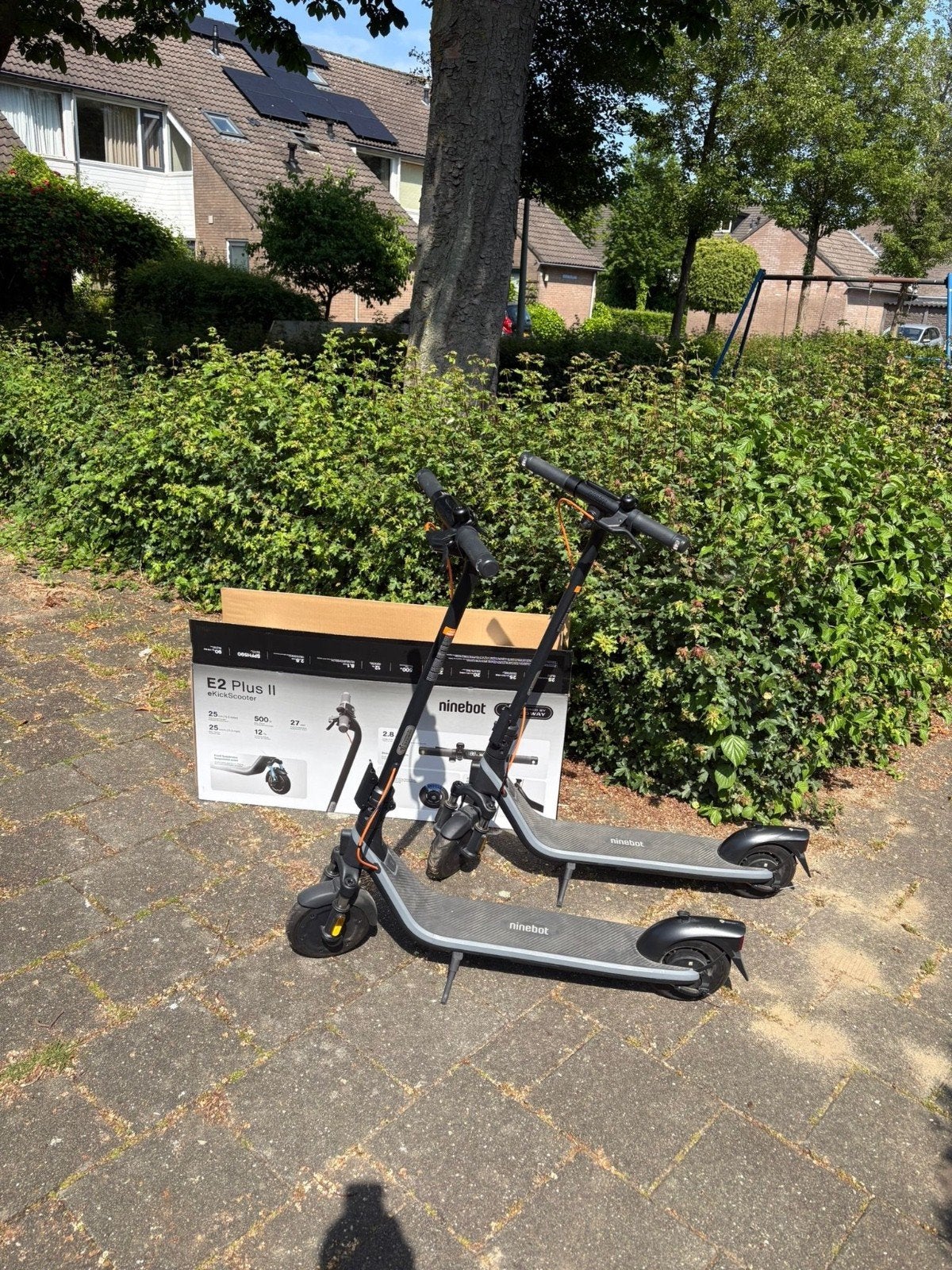 2x Ninebot Segway E2 Plus II, Ophalen, Zo goed als nieuw, Elektrische step (E-scooter), Segway Ninebot