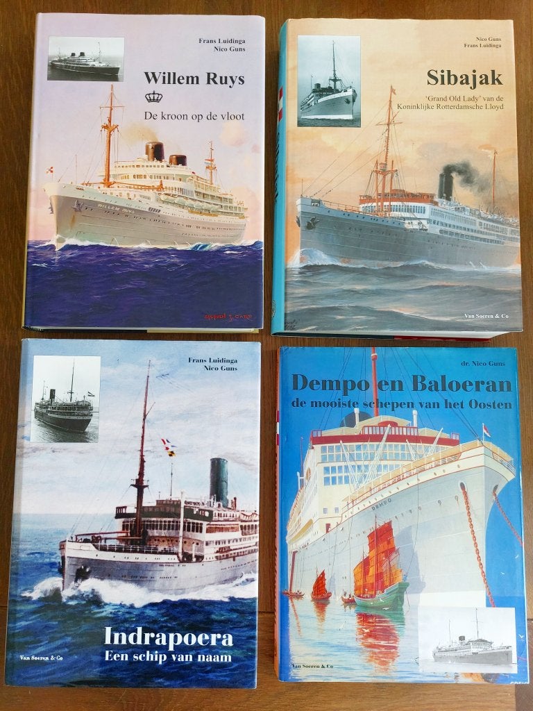 serie Beroemde Passagiersschepen Rotterdamsche Lioyd, Verzamelen, Ophalen of Verzenden, Zo goed als nieuw, Boek of Tijdschrift