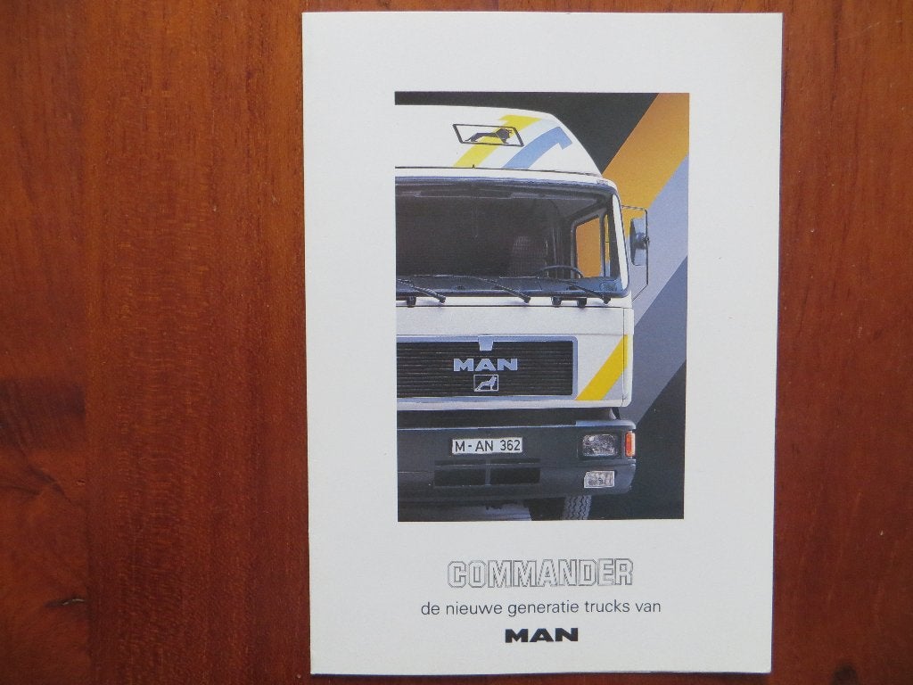 MAN Commander introductie (sept. 1975), Ophalen of Verzenden, Nieuw, Overige merken