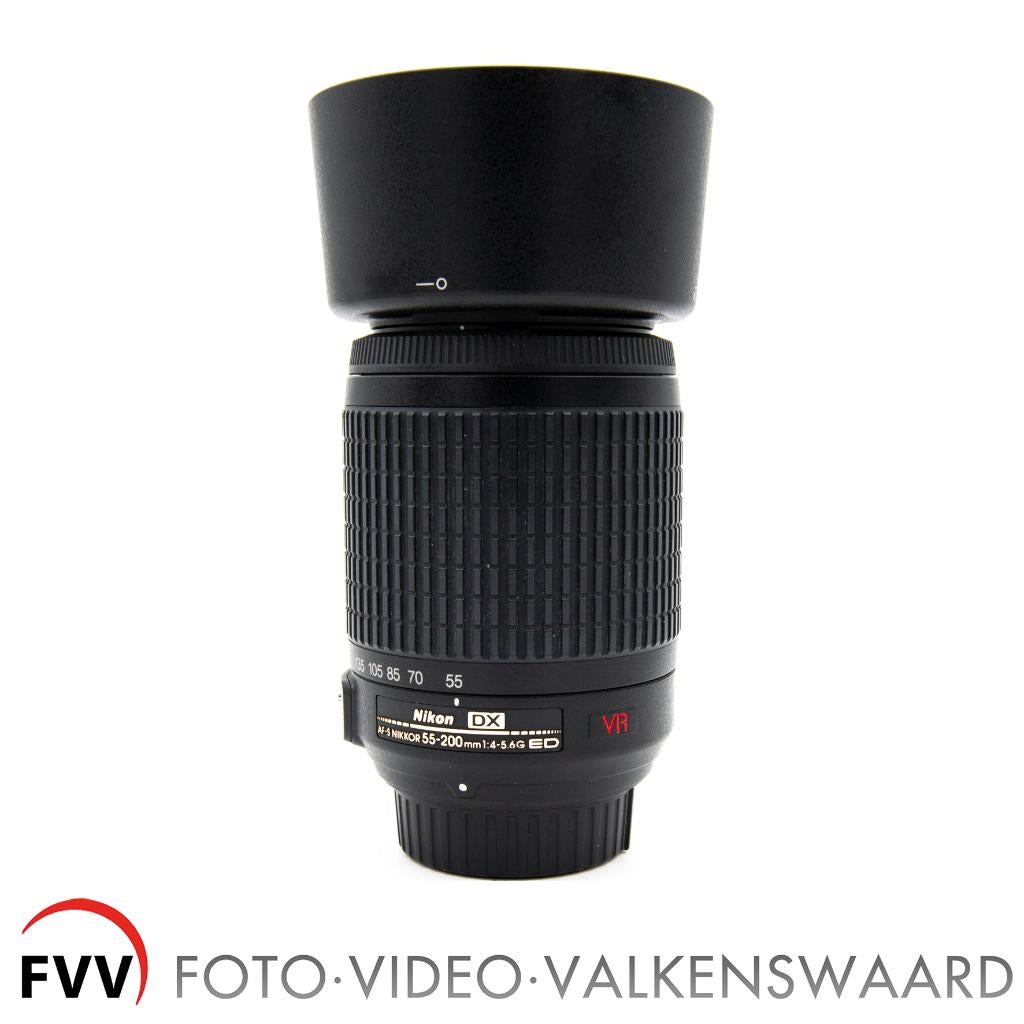 Nikon AF-S 55-200 mm f/4.0-5.6 VR G ED, Gebruikt, Zoom, Xxx, Nikon