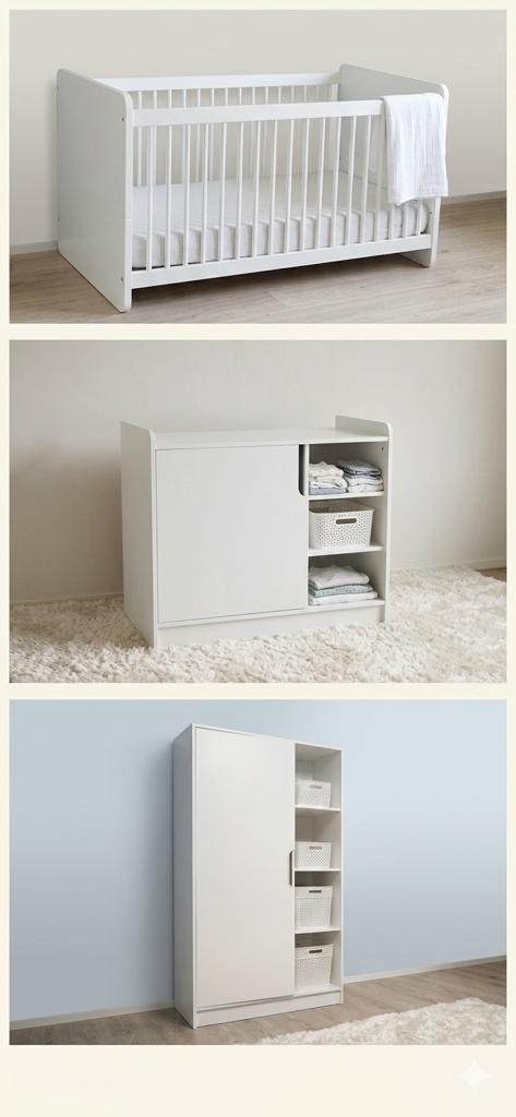 Prachtige Petite Amélie 'Maxime' Babykamer Set - ZGAN, Ophalen, Zo goed als nieuw, Jongetje of Meisje