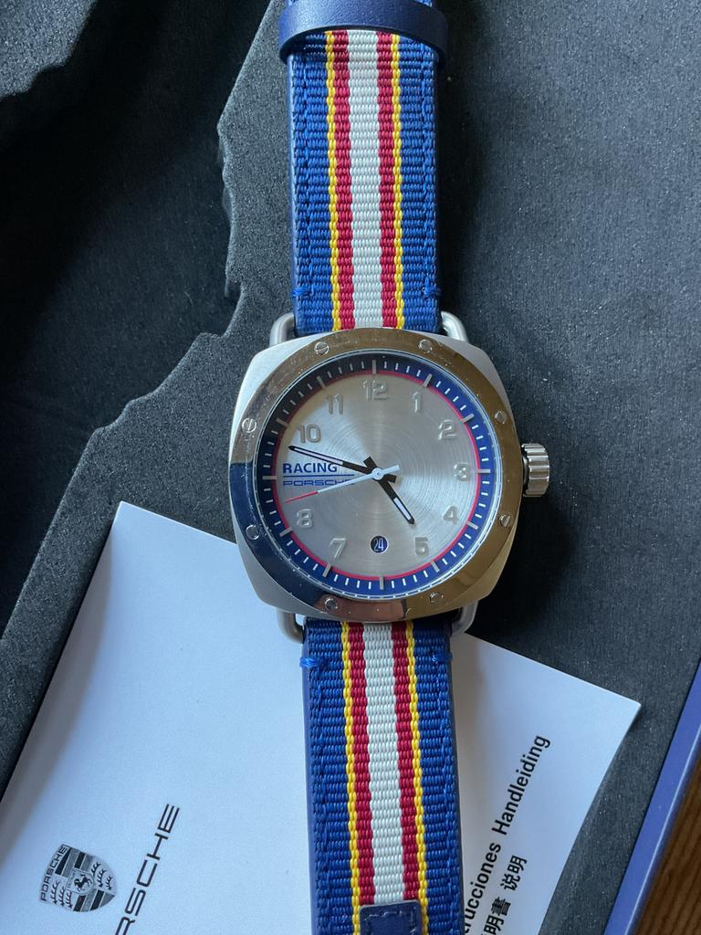 Porsche Rothmans horloge, Overige merken, Overige materialen, Polshorloge, Overige materialen