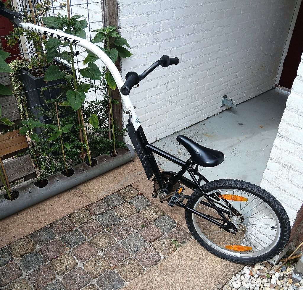 Aanhangfiets voor jonge kinderen., Gebruikt, Opvouwbaar, 20 tot 40 kg, Aanhangfiets