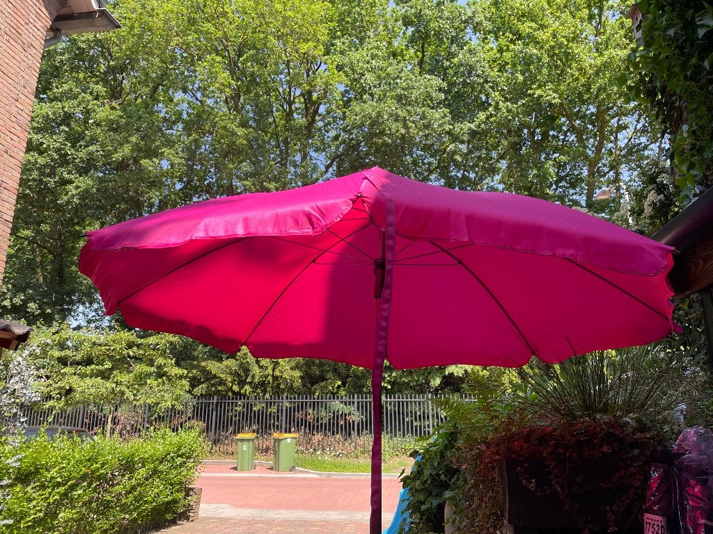 Parasols 180cm. nieuw uitverkoop diverse kleuren, Nieuw, Ophalen of Verzenden, Verstelbaar, 1 tot 2 meter