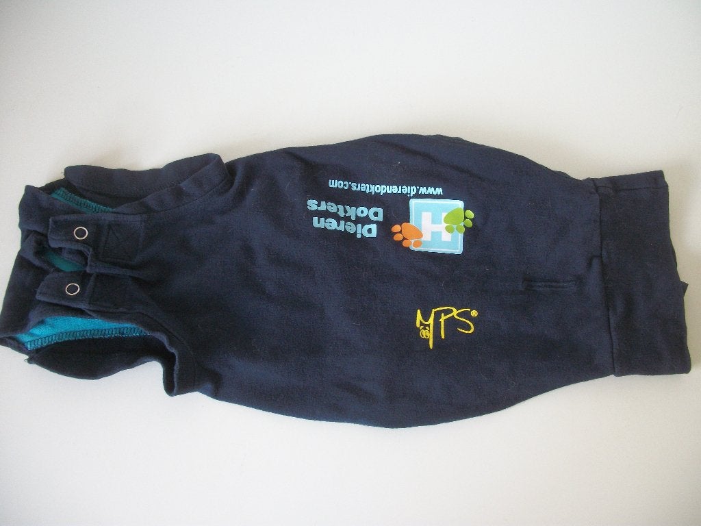 MPS Medical Pet Shirt - Hondenromper - Blauw - XS - zgan, XS, Ophalen of Verzenden, Hondenshirt, Ademend