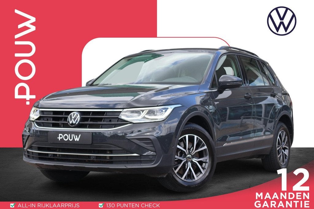 Volkswagen Tiguan 1.4 TSI eHybrid 245pk Life Business | SoH, Auto's, Volkswagen, Bedrijf, Te koop, Tiguan, ABS, Achteruitrijcamera