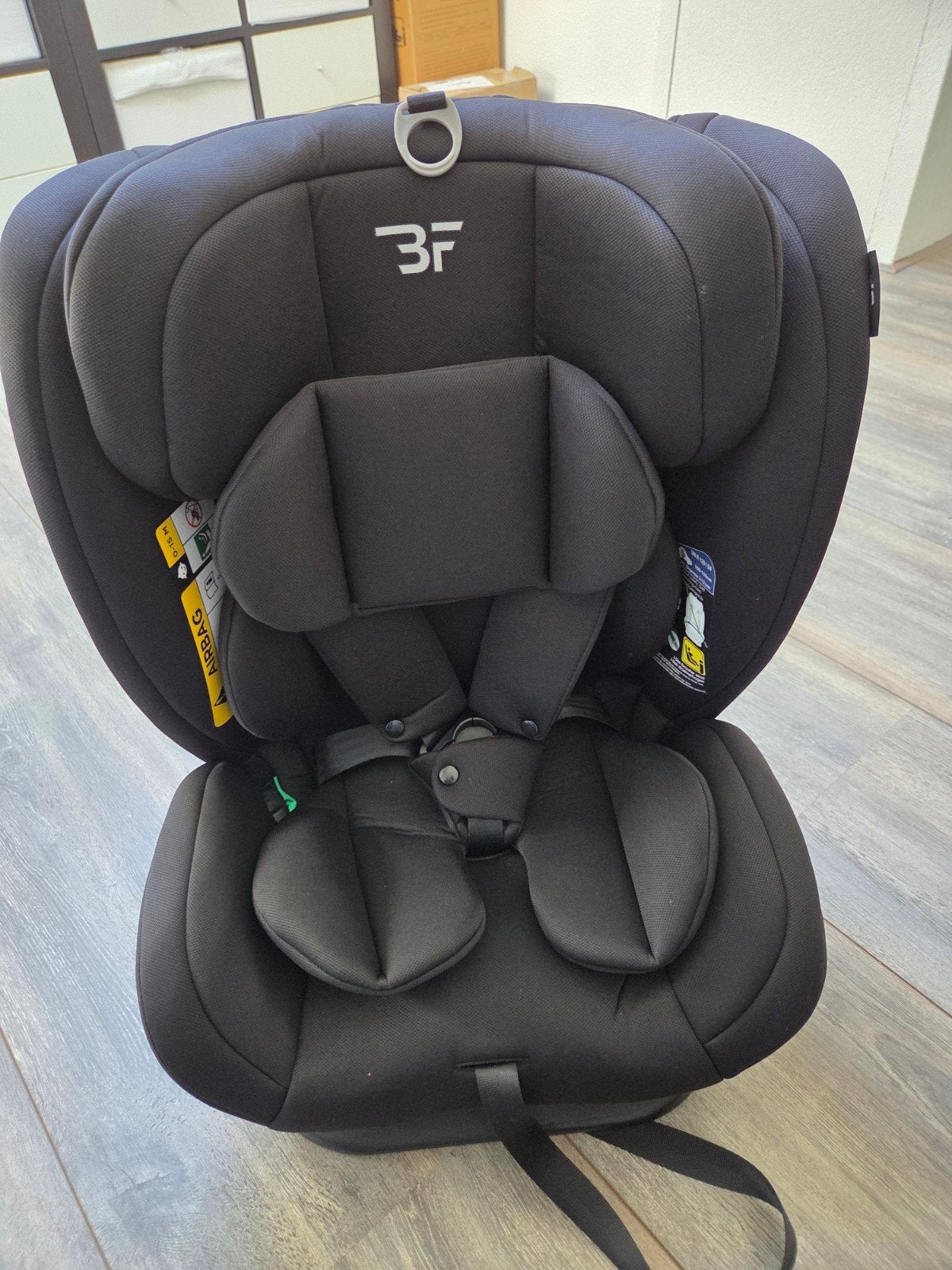 Bebies First Entour I-Size Autostoel zwart - met auto gordel, Overige merken, Autogordel, 0 t/m 18 kg, Nieuw