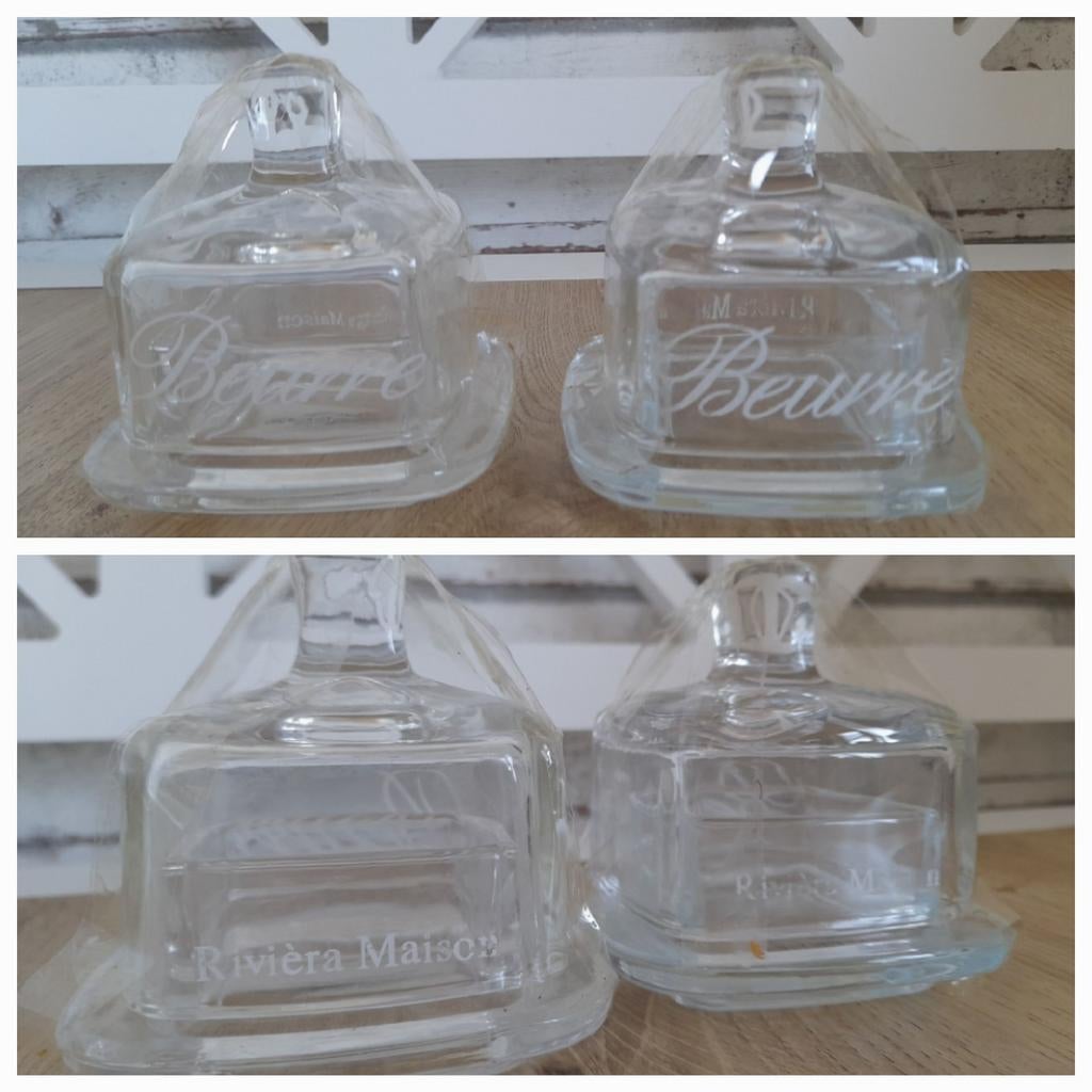 2x botervlootjes riviera maison, Verzenden