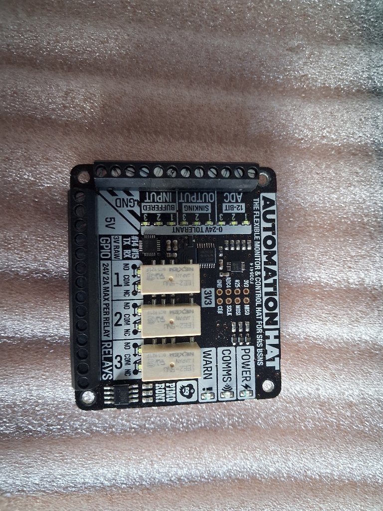 PIMORONI Automation hat voor raspberry pi's (3 etc), Ophalen of Verzenden, Zo goed als nieuw