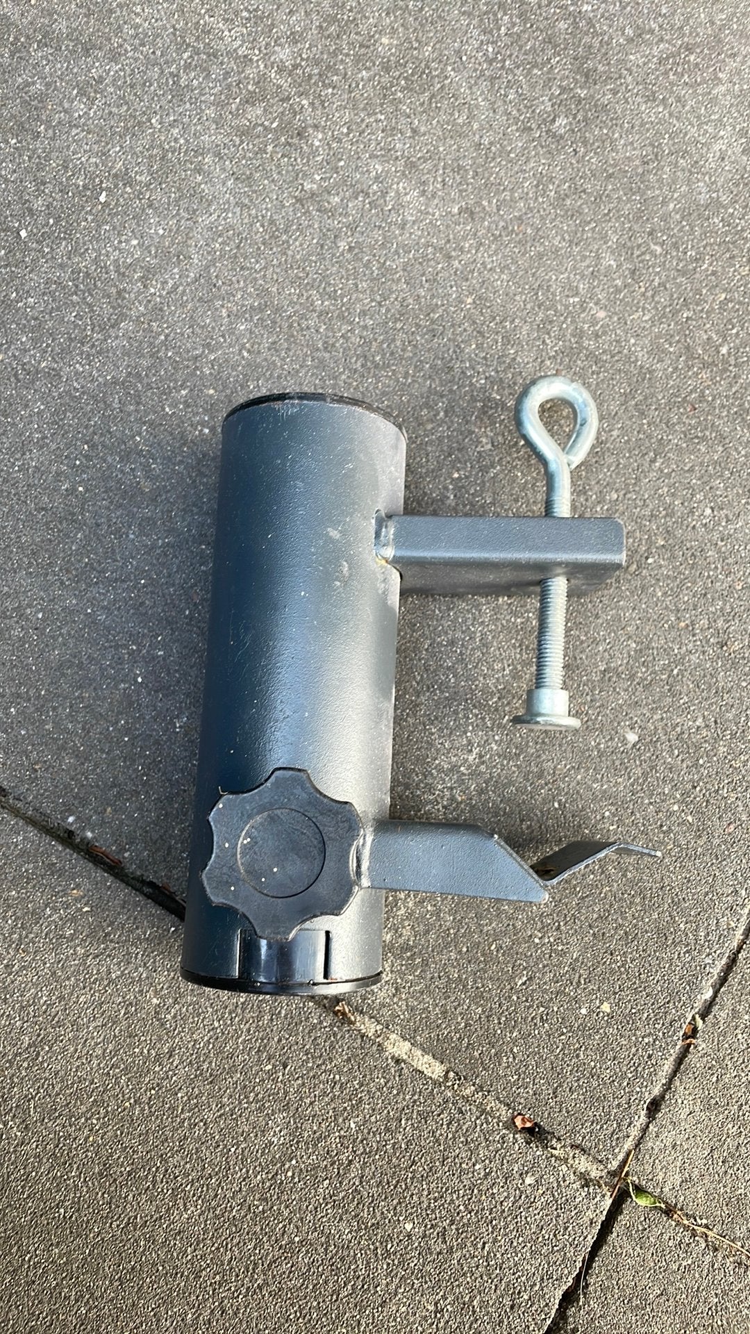 Balkon parasolhouder, Ophalen of Verzenden, Gebruikt, Minder dan 1 meter, Overige typen