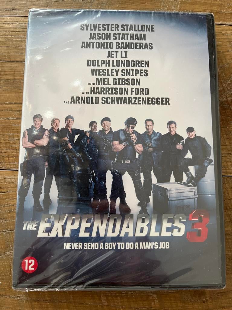 The Expendables 3 DVD Gesloten verpakking, Cd's en Dvd's, Dvd's | Actie, Vanaf 12 jaar, Ophalen, Nieuw in verpakking, Actiethriller
