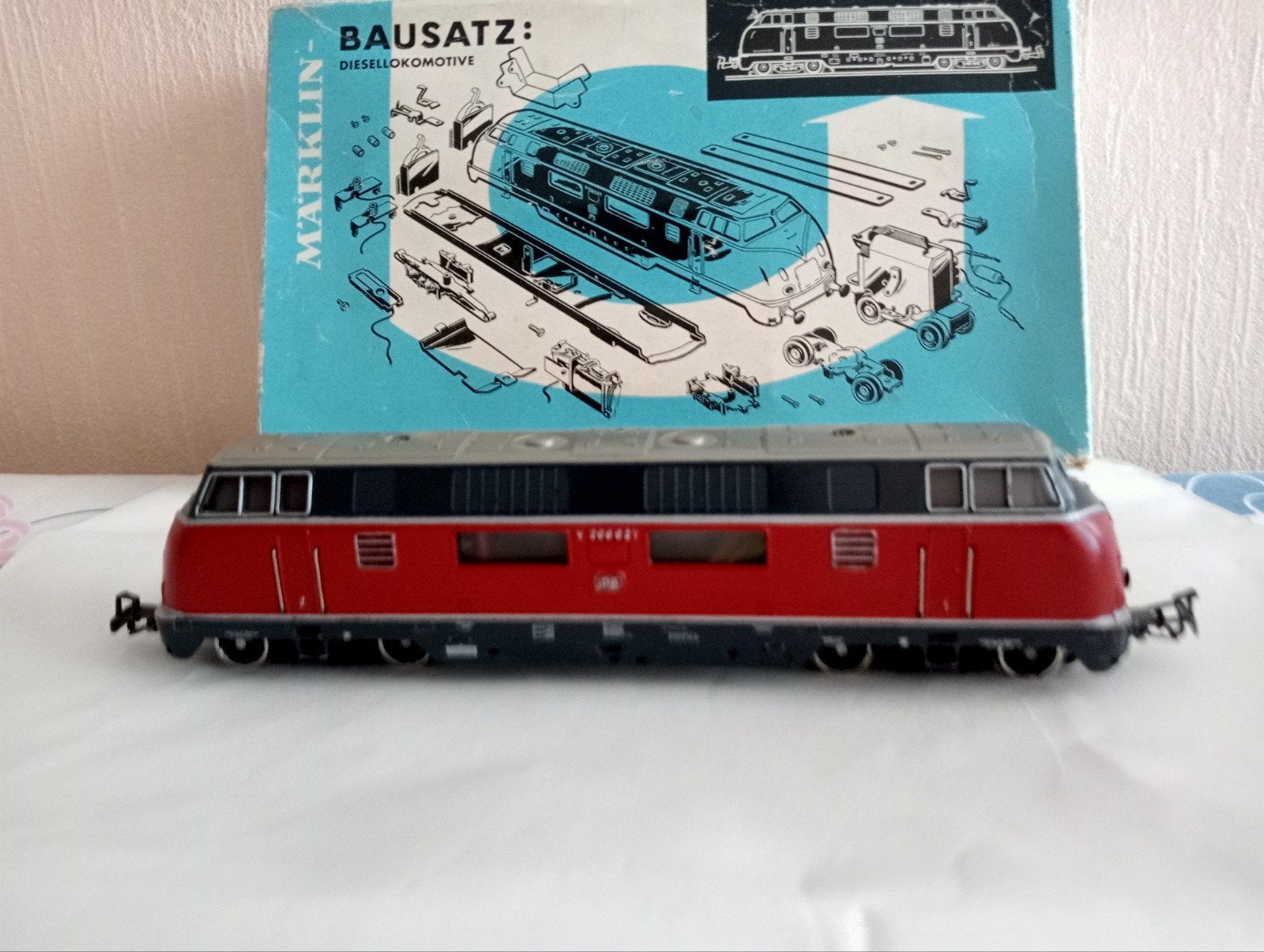 Marklin 3921 Bouw lok V200027, Hobby en Vrije tijd, Modeltreinen | H0, Wisselstroom, Locomotief, Verzenden, Zo goed als nieuw