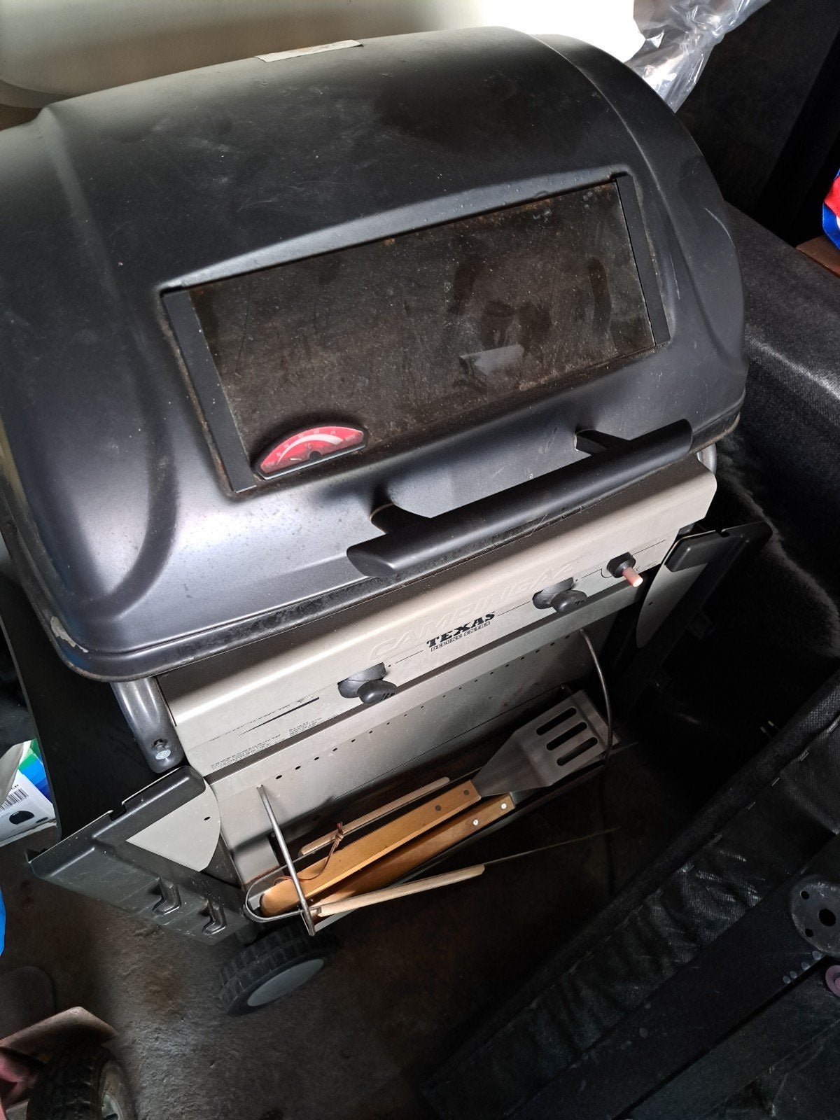 Campingaz Texas Deluxe Extra gasbarbecue, Ophalen, Gebruikt, Campingaz