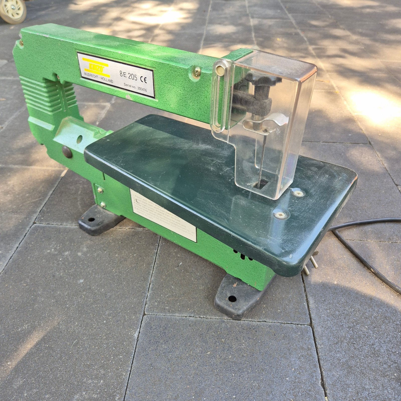 Kinzo figuurzaagmachine 8e205, Ophalen, Kinzo, Zo goed als nieuw, 30 tot 70 mm