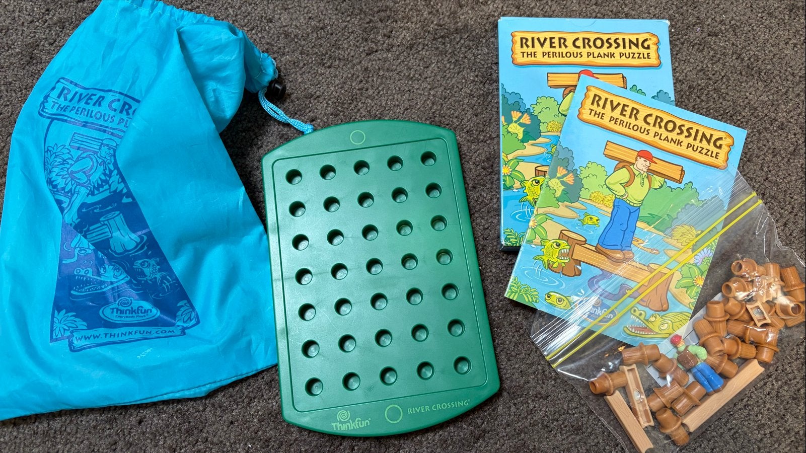 River Crossing: Thinkfun Denkspel smart game, Een of twee spelers, Ophalen of Verzenden, Zo goed als nieuw