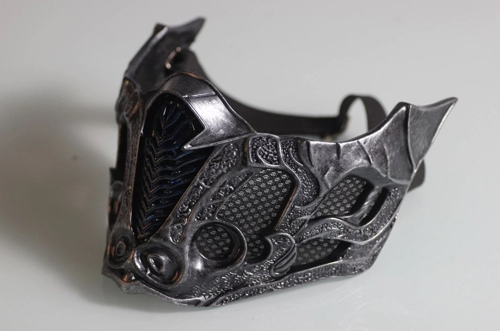 Sub-Zero Mortal Kombat Masker Sub Zero MK Carnaval Halloween, Verzenden, Nieuw, Feestartikel, Halloween of Griezel