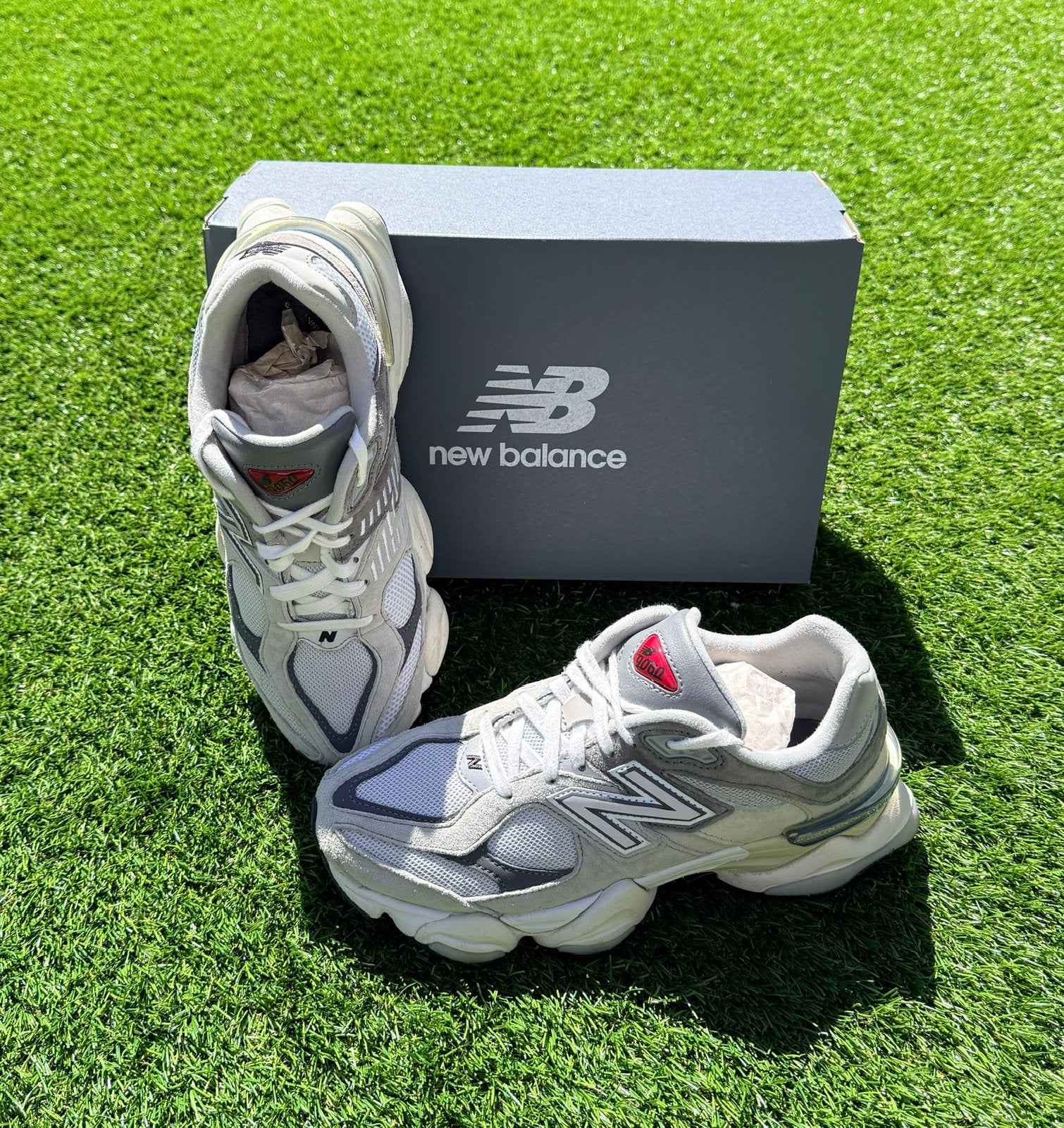 New Balance 9060 | Grijs | Maat 40, Ophalen of Verzenden, Nieuw, Grijs, Sneakers of Gympen