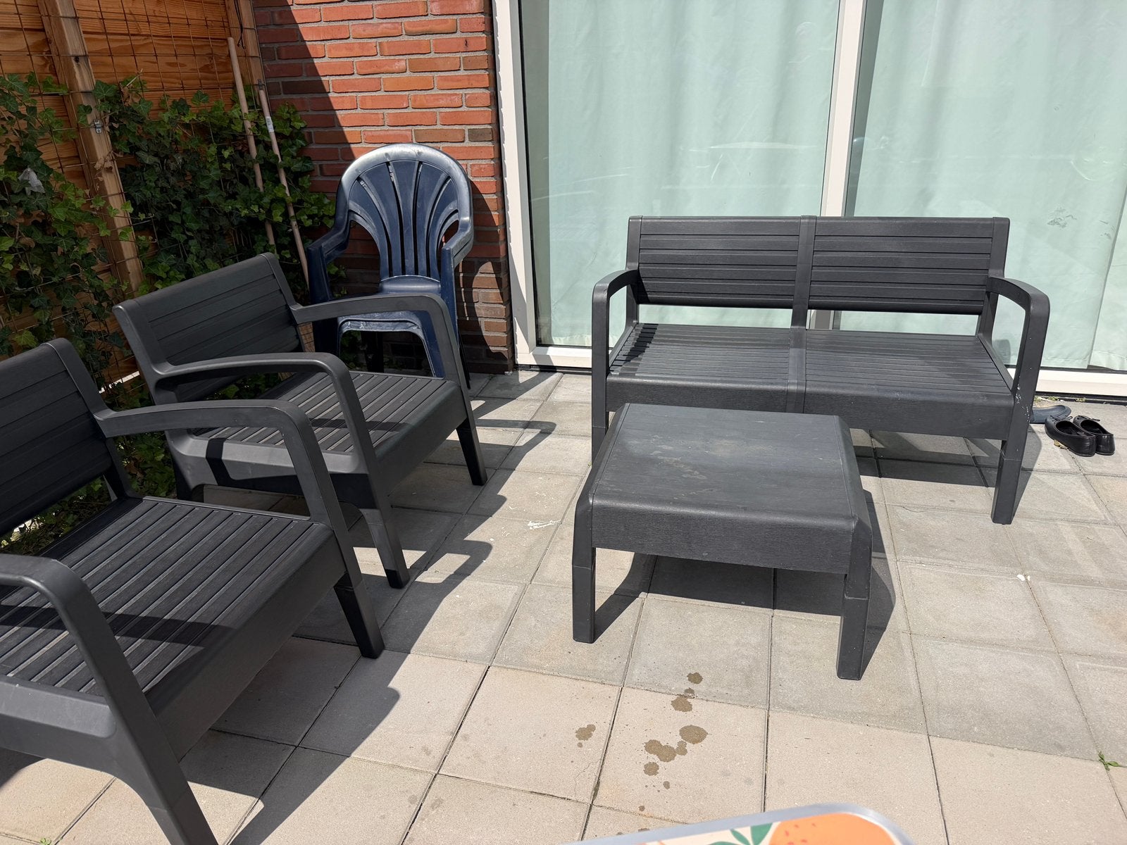 Tuinset te koop voor €70, Tuin en Terras, Tuinsets en Loungesets, Ophalen, Zo goed als nieuw