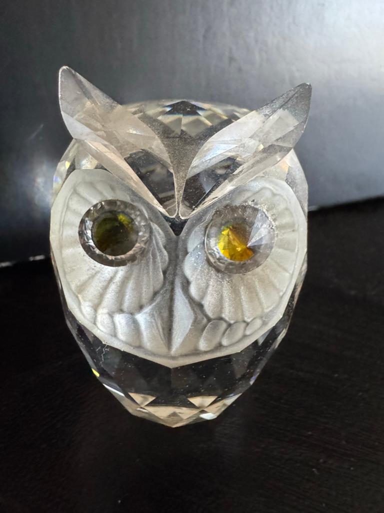 Swarovski Uil Kristal, Swarovski, Swarovski, Verzenden, Zo goed als nieuw