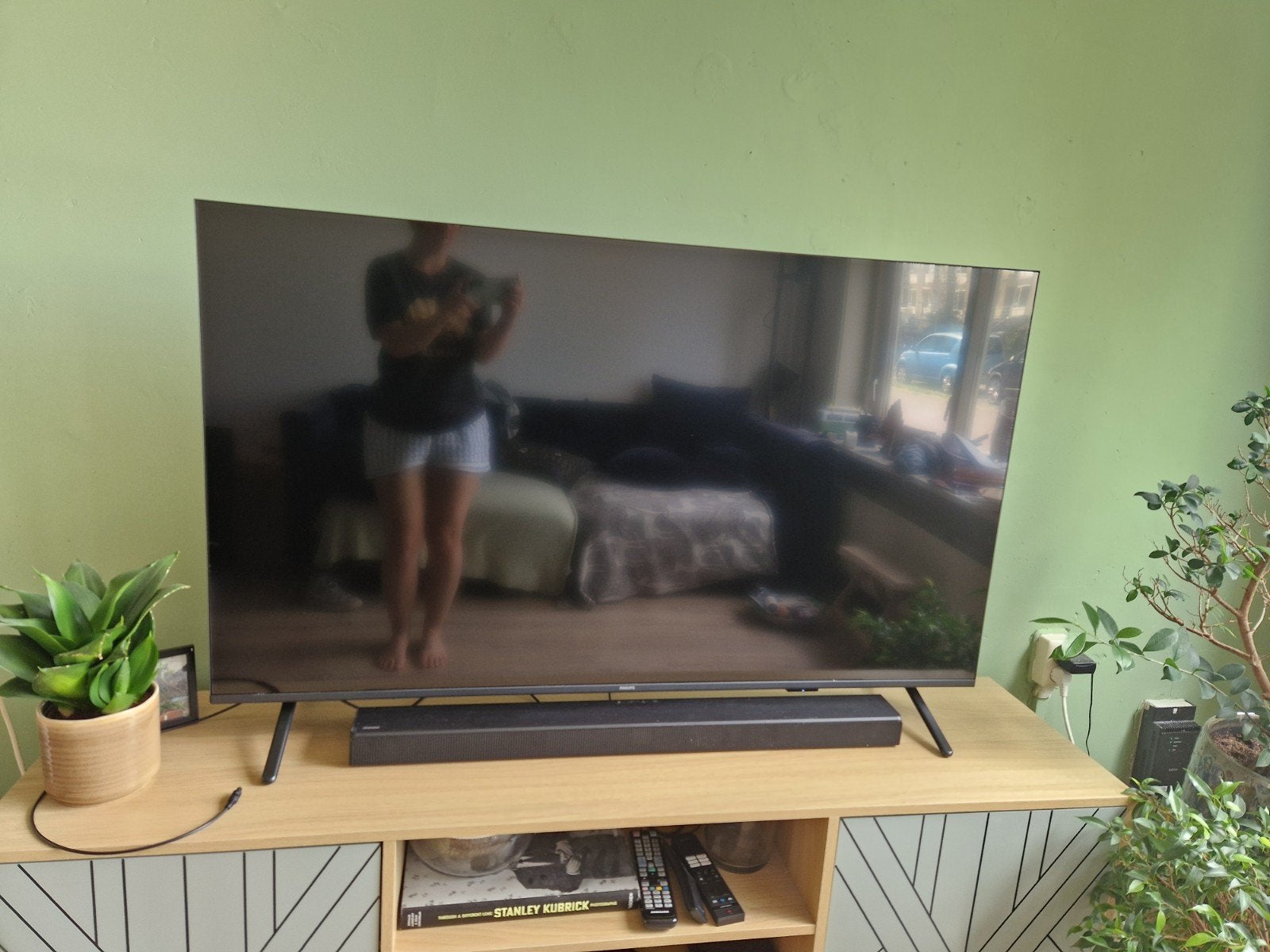 Philips Ambilight 55 inch 4K QLED Smart TV, Ophalen, Philips, QLED, 50 Hz