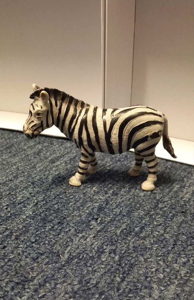 Schleich zebra 14029, Ophalen of Verzenden, Zo goed als nieuw, Boerderijdier, Beeldje of Figuurtje