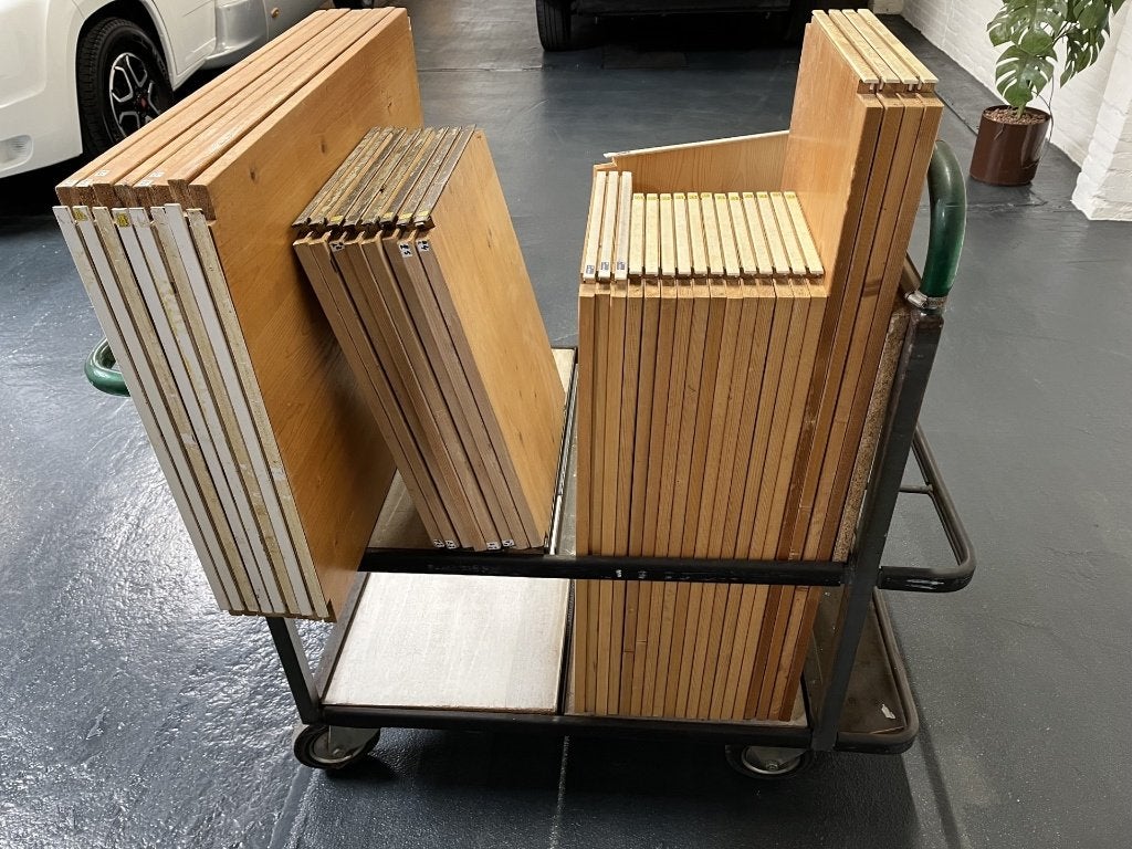 Lundia planken / legborden voor een stelling, Ophalen, Gebruikt