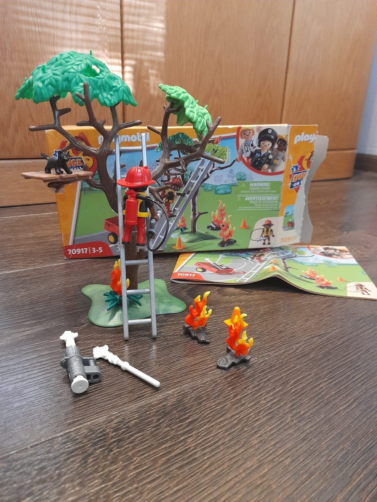 Playmobil Duck on Call - Bosbrand Redding (70917), Ophalen of Verzenden, Zo goed als nieuw