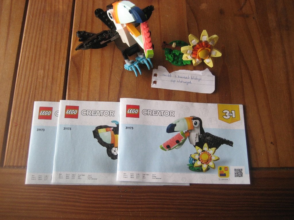 lego creator 31173, Ophalen, Lego, Zo goed als nieuw, Inclusief instructies