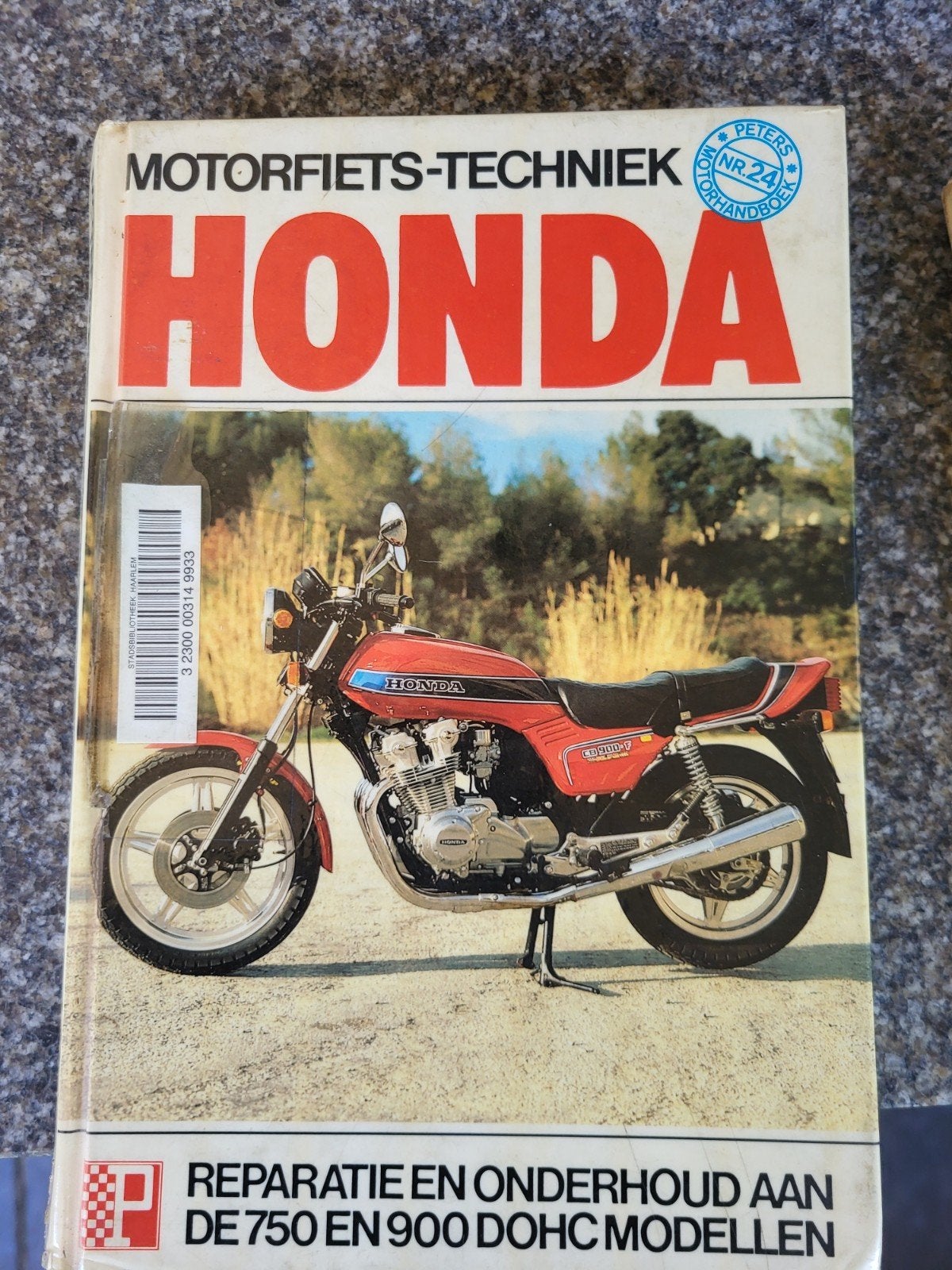 Honda CB900FZ 3 boeken onderdelen catalogus en reparatieboek, Ophalen