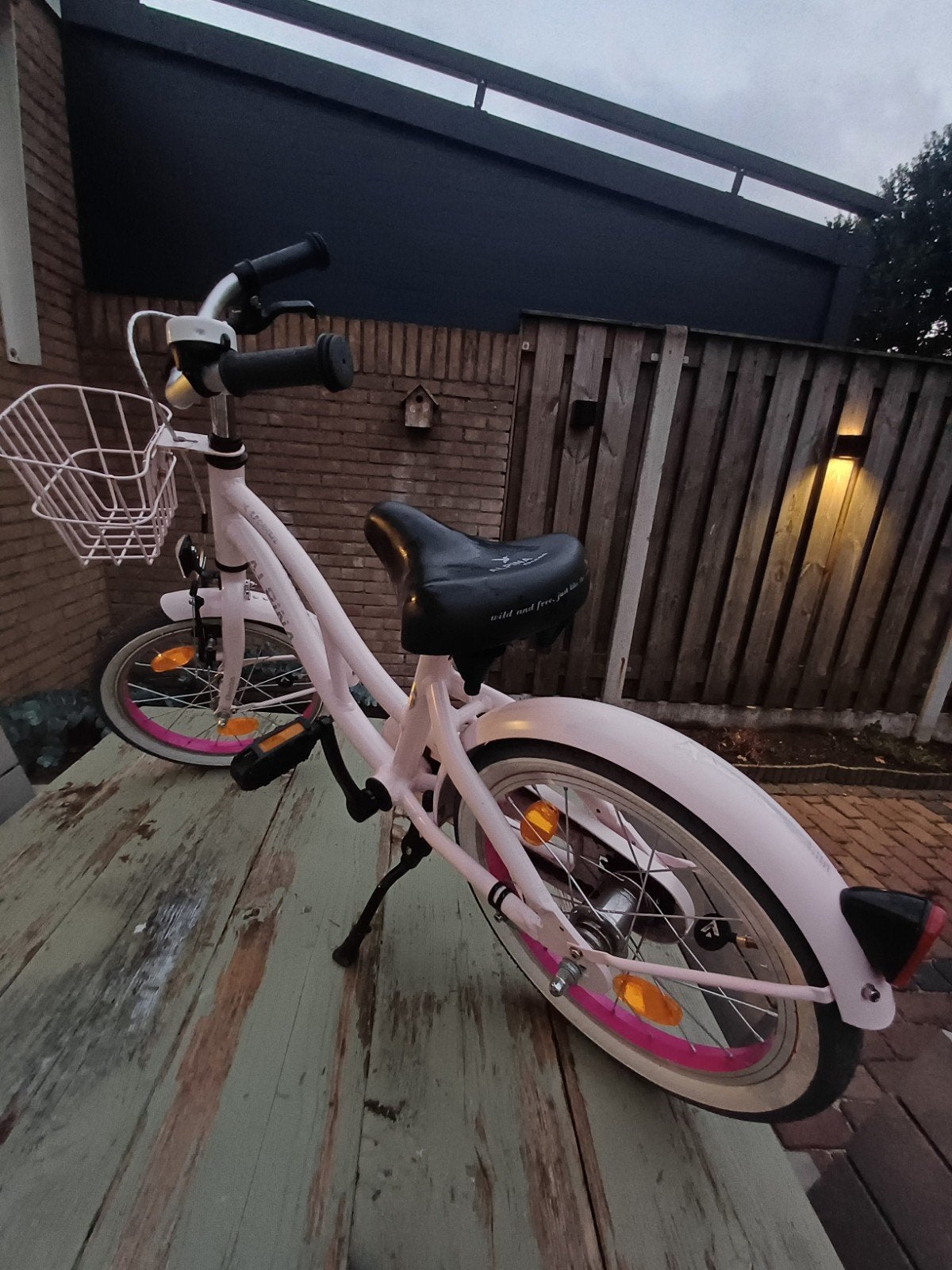 Meisjesfiets Alpina, Ophalen, Alpina, 16 inch, Trommelrem