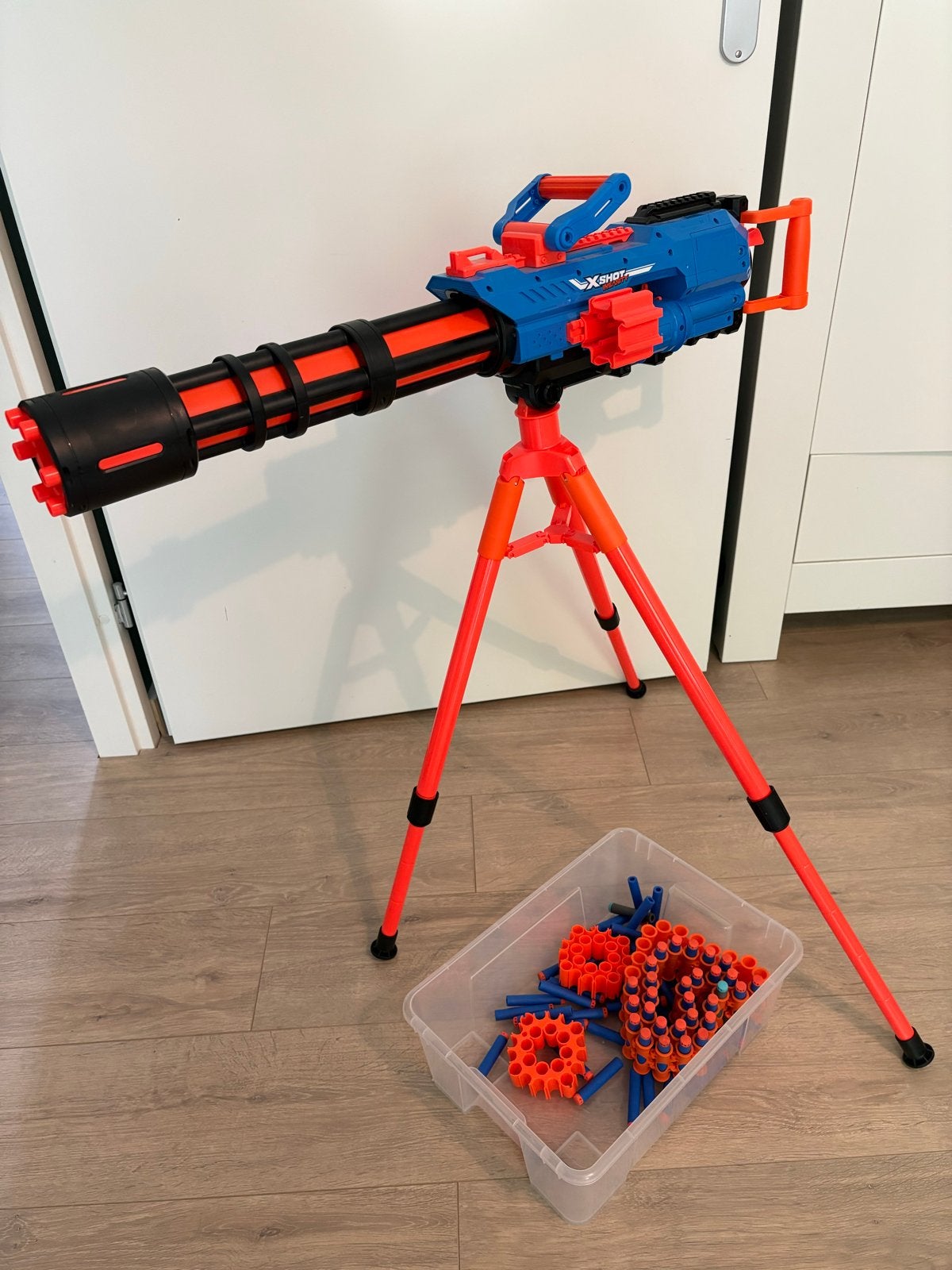 X-Shot Insanity Motorized Rage Fire Speelgoedblaster, Ophalen of Verzenden, Zo goed als nieuw, Jongen of Meisje