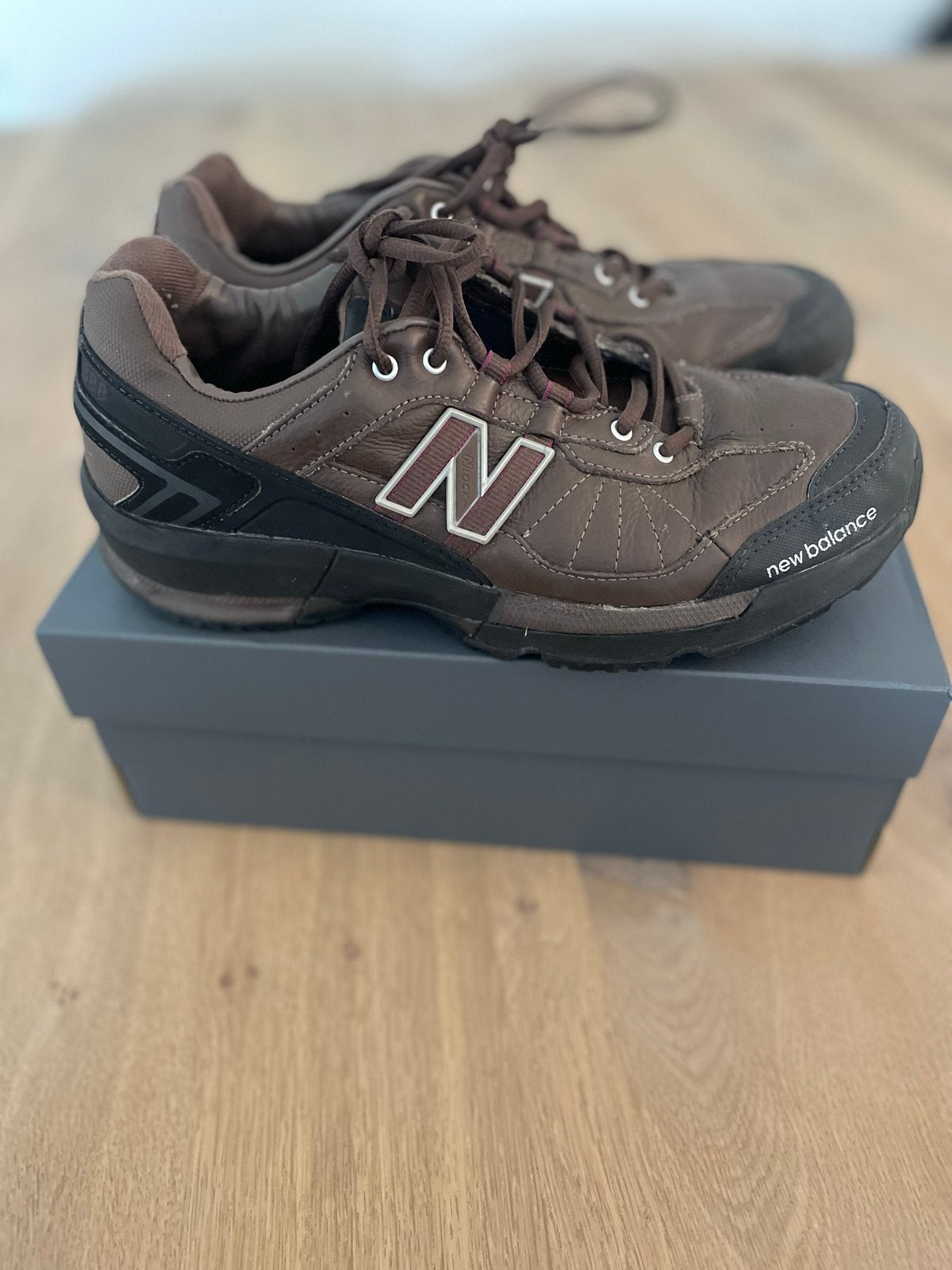 New Balance 888 Wandelschoenen Bruin/Zwart - Maat 42.5, Ophalen of Verzenden, Gedragen, Bruin, Wandelschoenen
