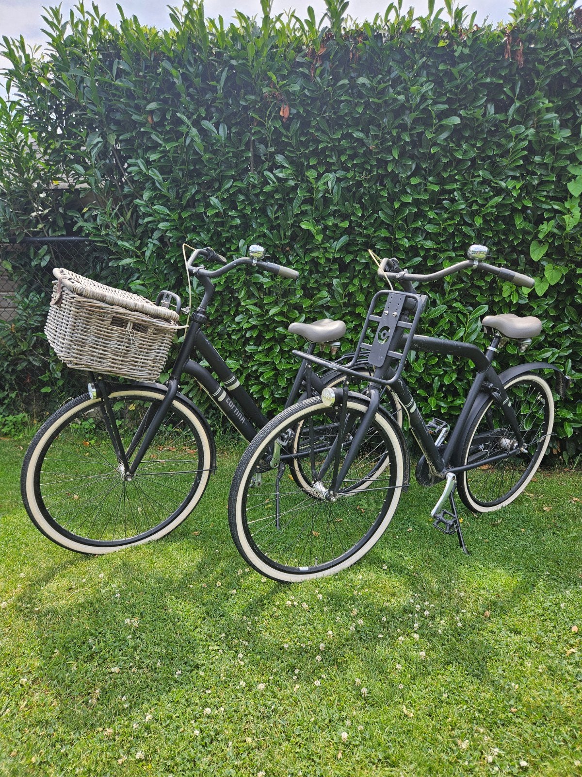 Set Cortina Crush Dames- en Herenfiets met 3 versnellingen, Terugtraprem, Gebruikt, Versnellingen, Ophalen