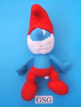 Stoffen grote smurf nr. 50358-01 (34 cm), Verzamelen, Ophalen, Nieuw, Verschillende Smurfen