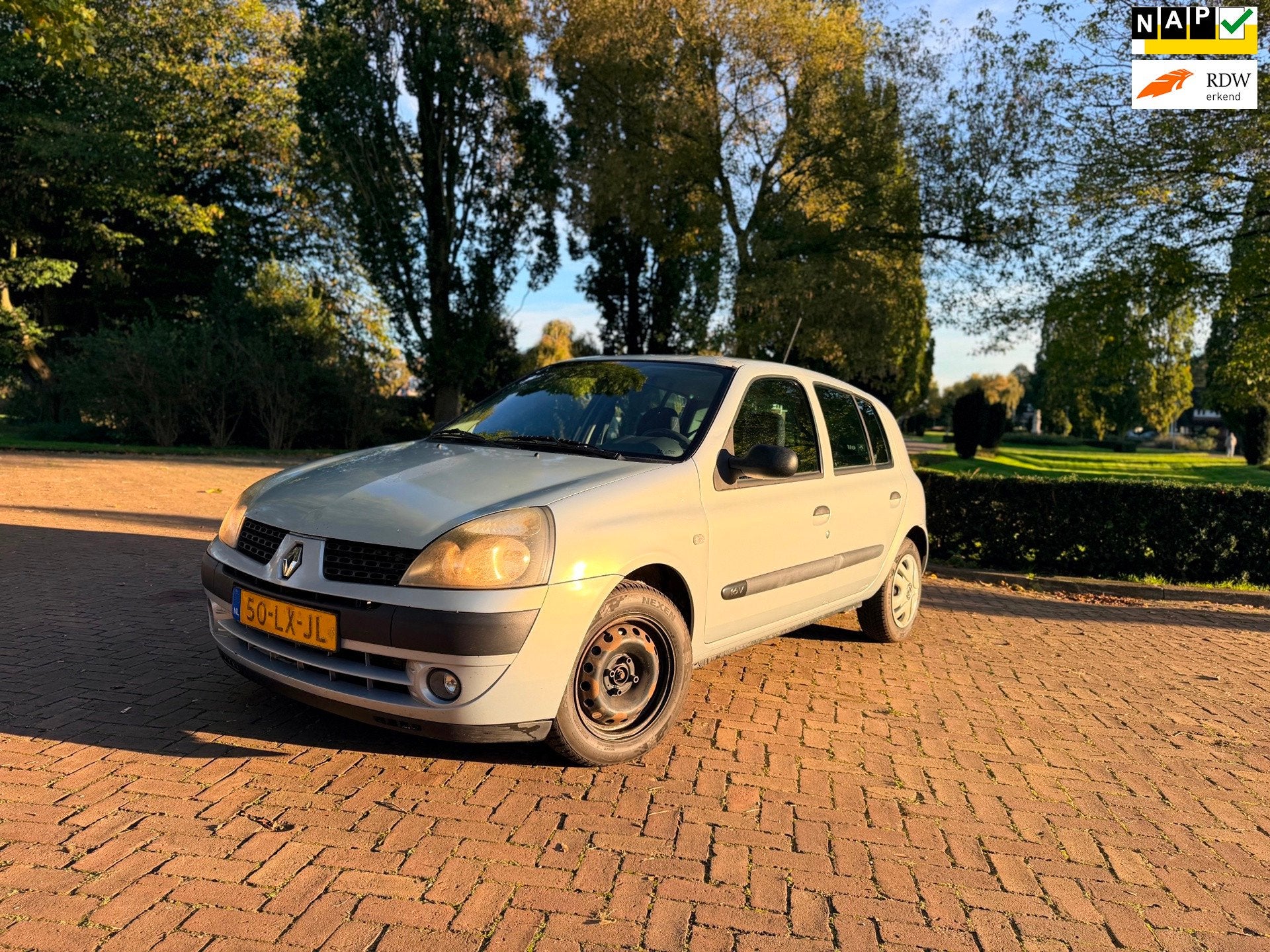 Renault Clio 1.2-16V Dynamique| 5deurs | Airco | Elektrische, Voorwielaandrijving, Stof, Gebruikt, 4 cilinders