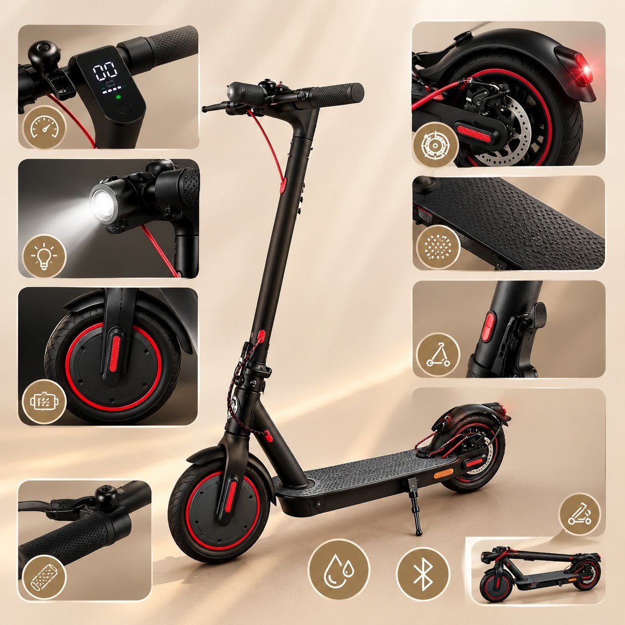 E9PRO Elektrische Scooter - Snel, Veilig en Altijd Bij Je!, Fietsen en Brommers, Ophalen of Verzenden, Nieuw, Elektrische step (E-scooter)