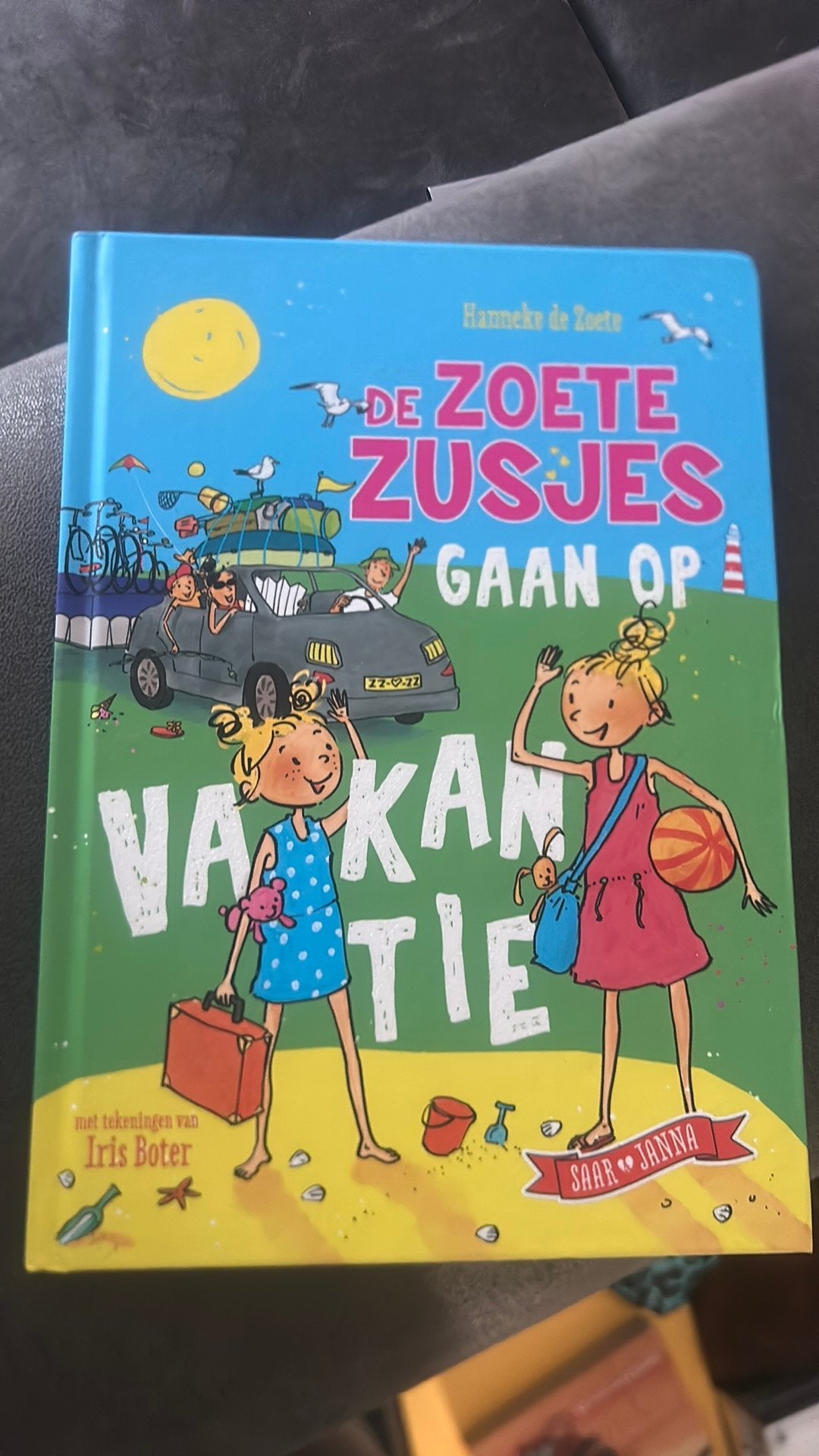 De zoete zusjes gaan op vakantie, Boeken, Ophalen of Verzenden, Zo goed als nieuw