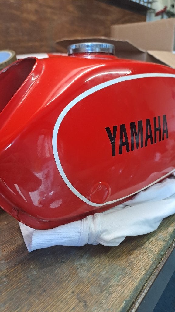 Brandstoftank yamaha FS1 , 2ru  LEK, Fietsen en Brommers, Brommeronderdelen | Oldtimers, Ophalen of Verzenden, Gebruikt, Tank