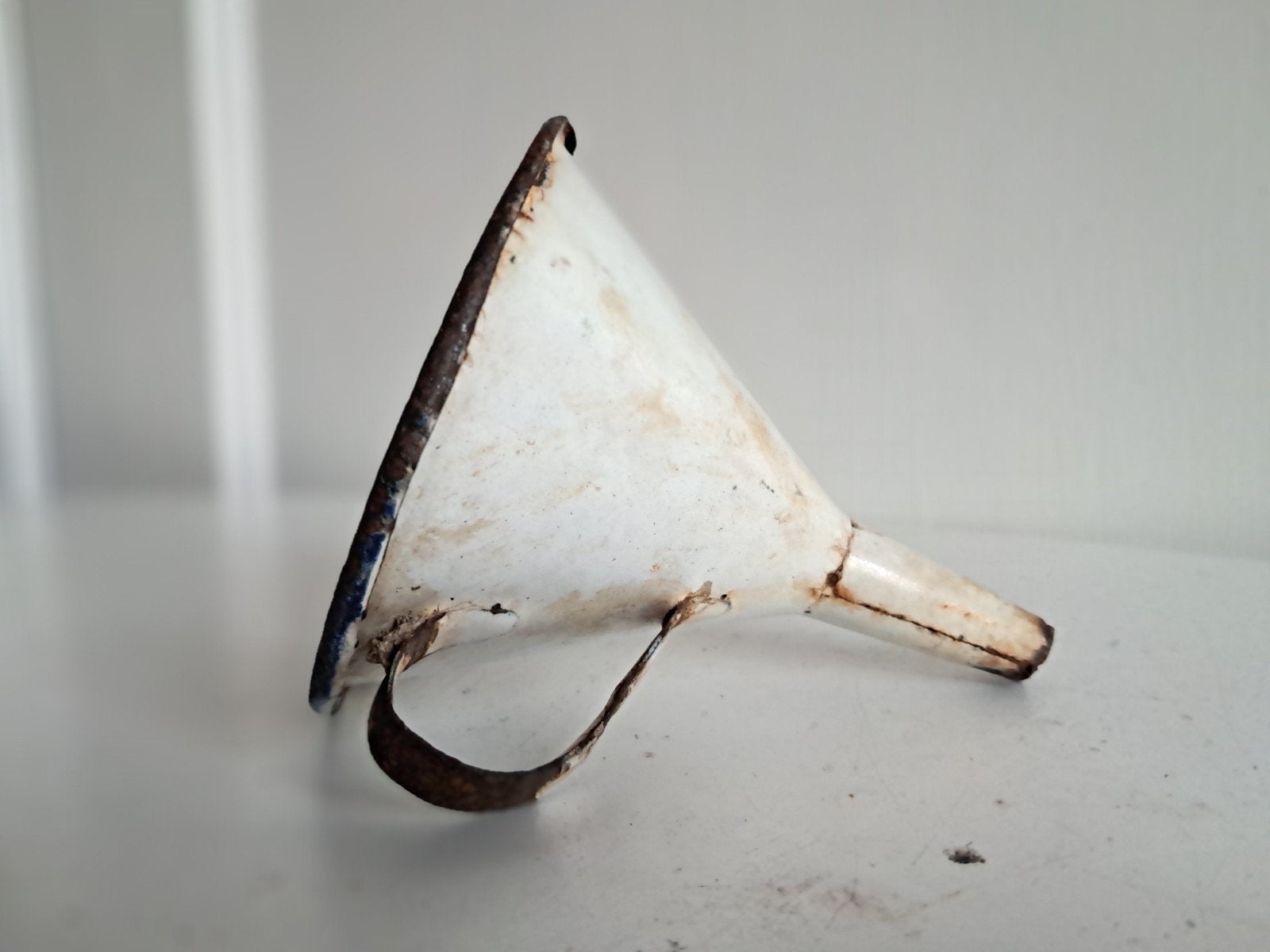 Vintage emaille trechtertje, Ophalen of Verzenden
