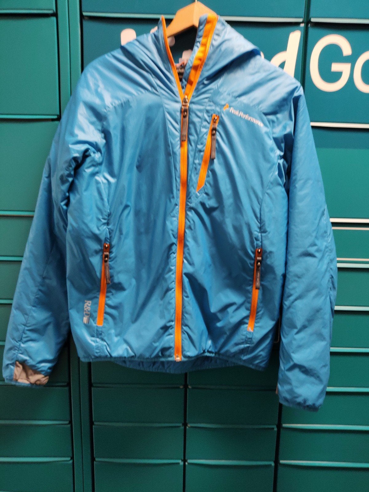 Peak Performance jas maat S, Blauw, Peak Performance, Ophalen of Verzenden, Zo goed als nieuw