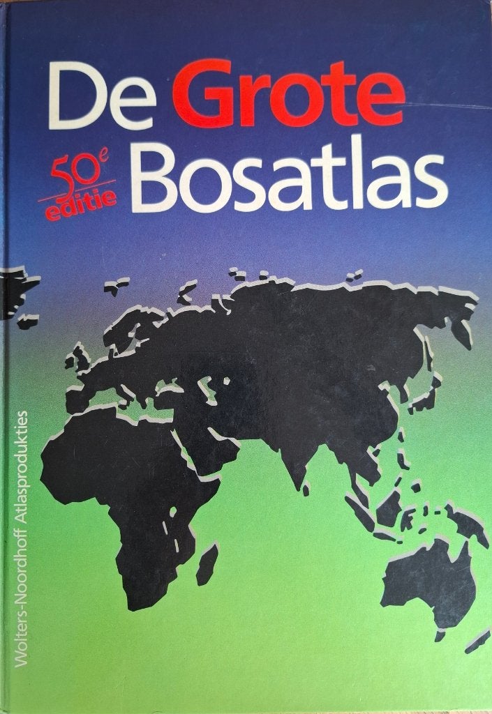 atlas, Gelezen, Bosatlas, Ophalen of Verzenden, 1800 tot 2000