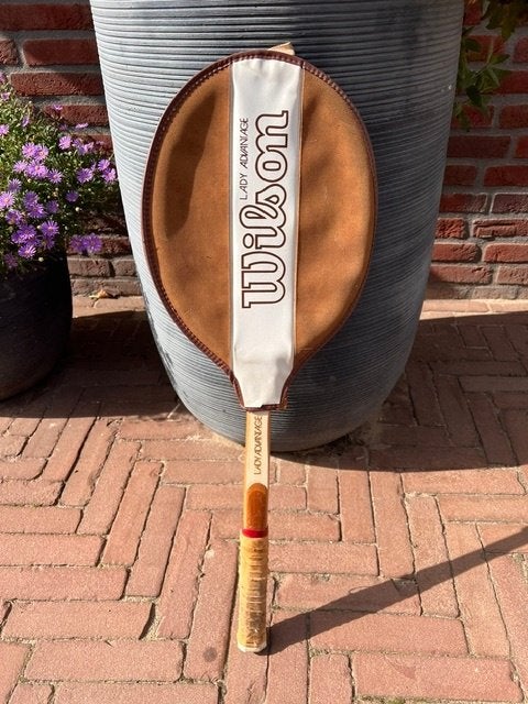 vintage Wilson lady advantage tennisracket, Ophalen of Verzenden