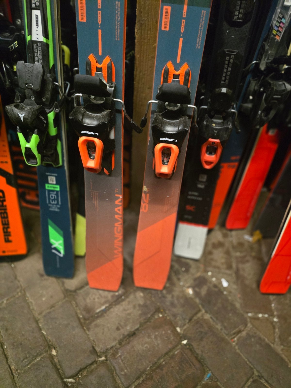 160cm ELAN WINGMAN ALL MOUNTAIN SKIS, Overige merken, 160 tot 180 cm, Q, Ophalen of Verzenden