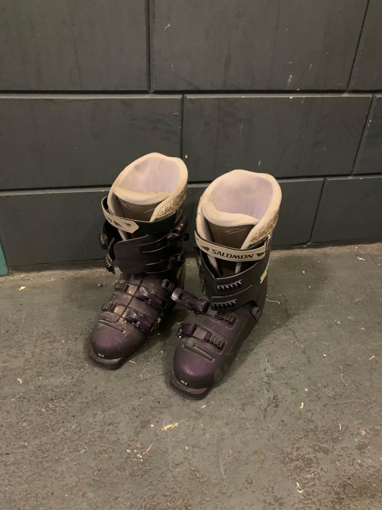 Salomon Ski Schoenen, Sport en Fitness, Skiën en Langlaufen, Ophalen, 160 tot 180 cm, Gebruikt, Schoenen