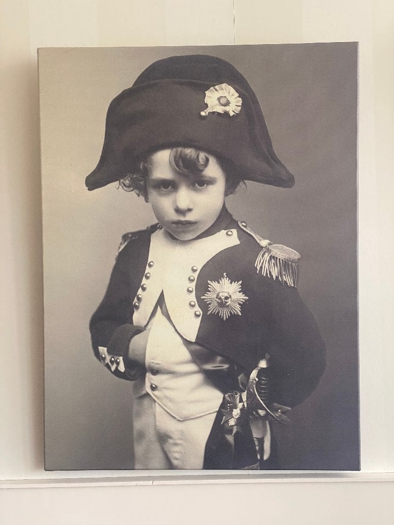 Vintage schilderij Napoleon, Ophalen, Overige stijlen, Doek, Portret of Personen