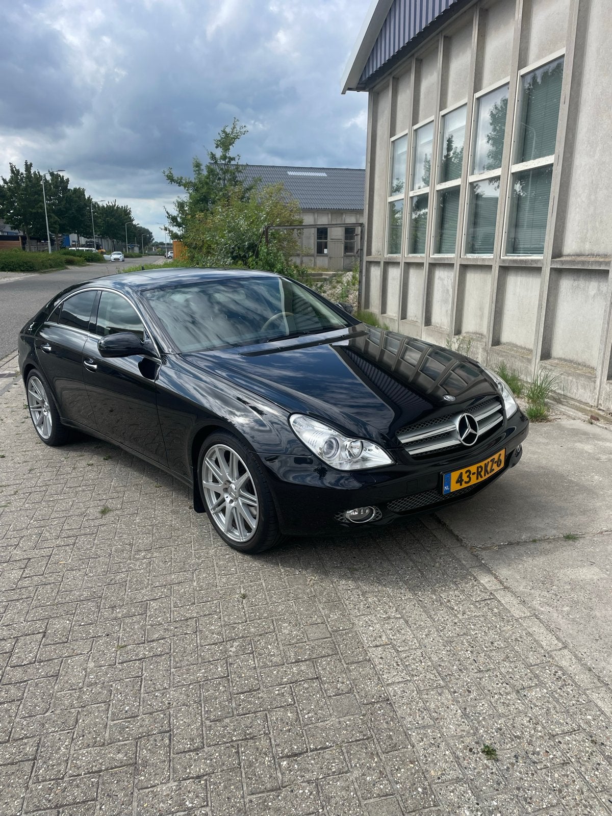Mercedes-Benz CLS 3.5 Cls350 CGI AUT 129.500 km. 2009 Zwart, Auto's, Mercedes-Benz, Automaat, Achterwielaandrijving, 4 stoelen