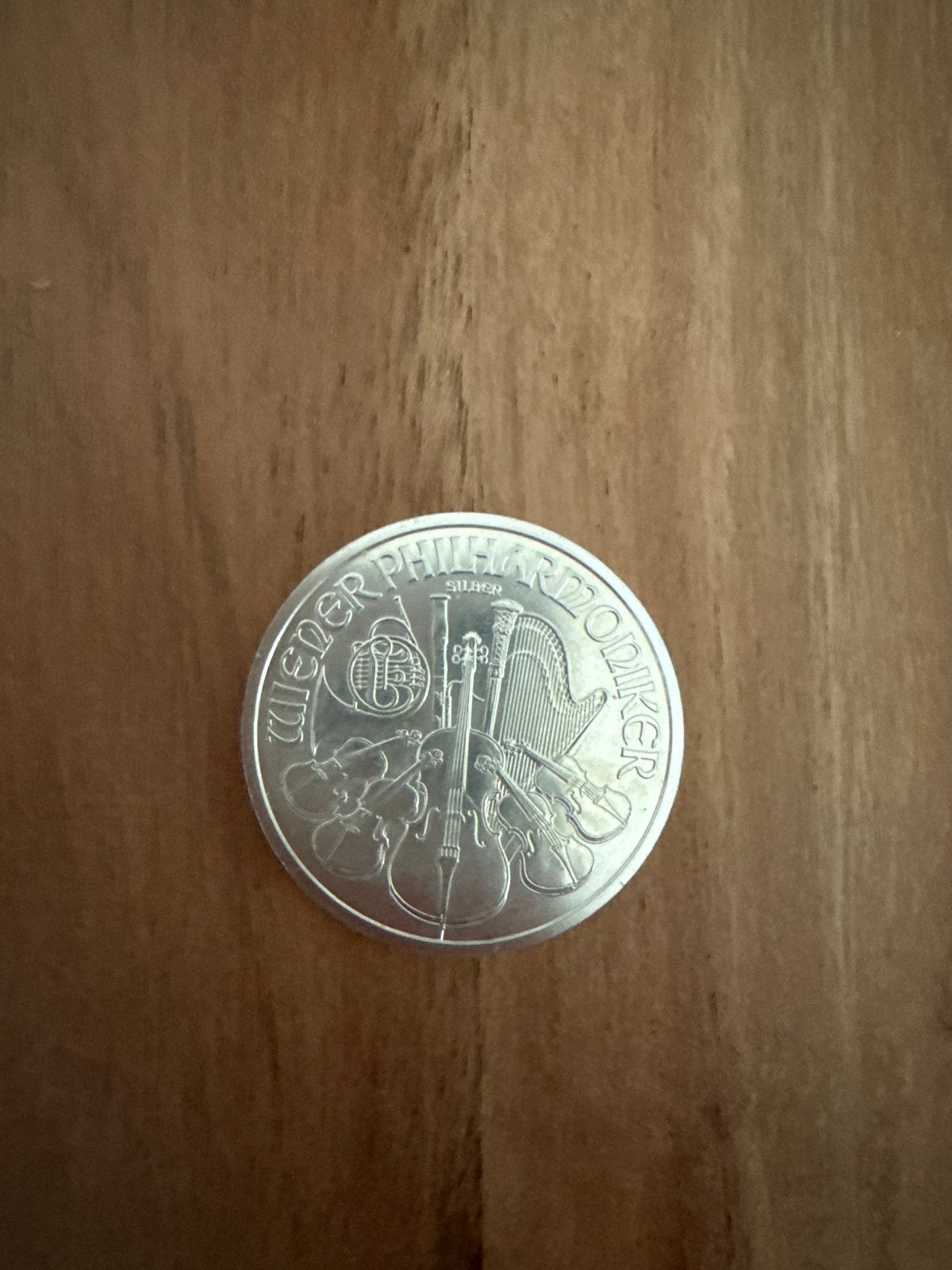 Zilveren Wiener Philharmoniker munt 1 oz 2012, Verzenden, Losse munt, Zilver