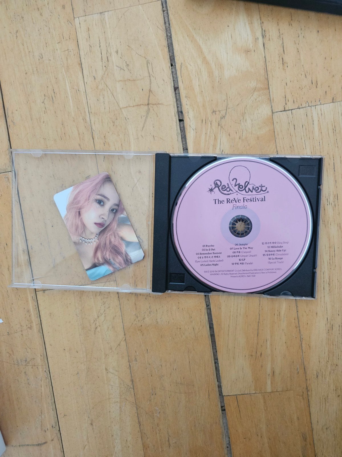 Red Velvet Reve Festival The Final CD + Yeri photocard, Verzenden, Zo goed als nieuw, Cd of Plaat