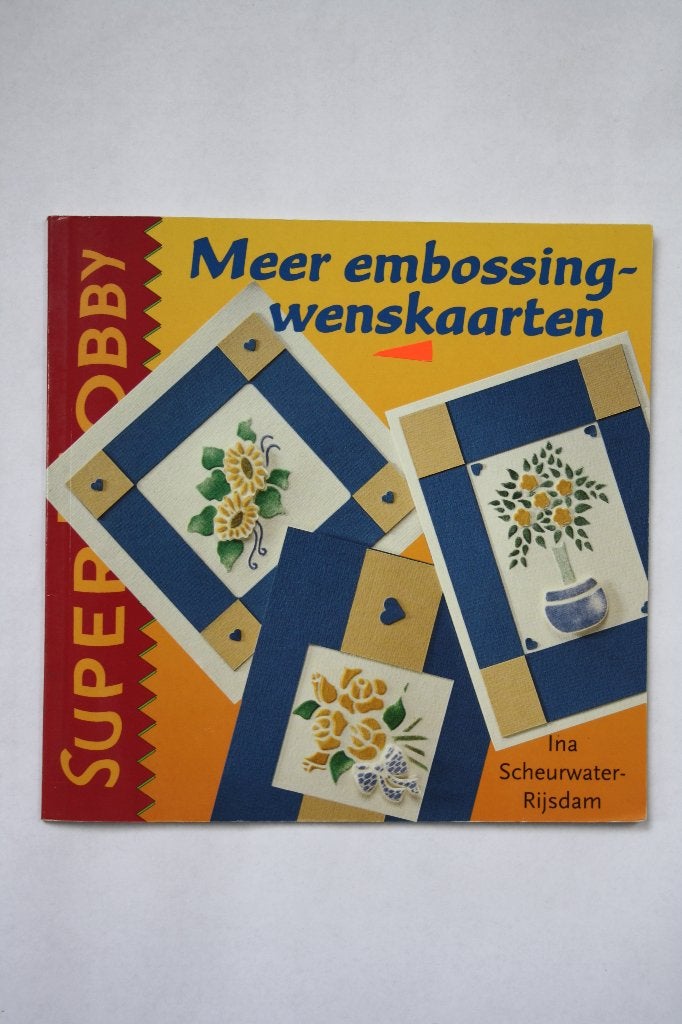 Meer Embossing wenskaarten, Boeken, Ophalen of Verzenden, Nieuw, Overige onderwerpen, Ina scheurwater-rijsdam.